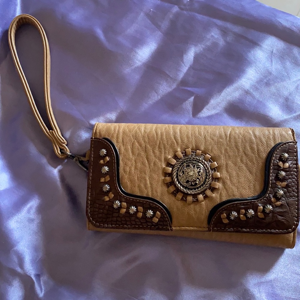Leather Western Wallet